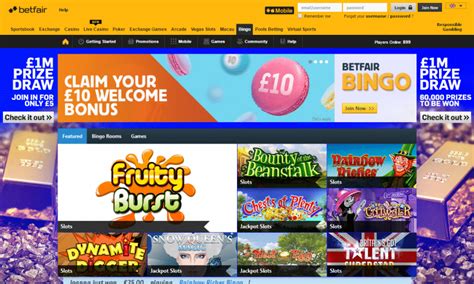 betfair bingo code,Mais